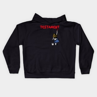 testament and red girl Kids Hoodie
